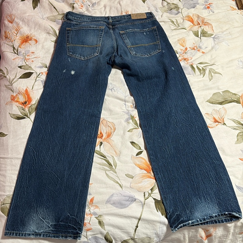 Abercrombie & Fitch Ripped Distressed Jeans 32x32 - Picture 8 of 14